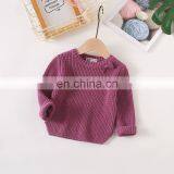 Long Sleeve Unisex Kids Sweater Oversized Knitwear Kids Pullover thumbnail-2