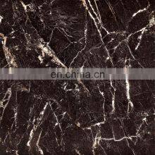 600x600 Black Color Glazed Polished Porcelain Marble Design Floor Tile Porcelain Floor Tiles Marble Floor Tiles thumbnail-4