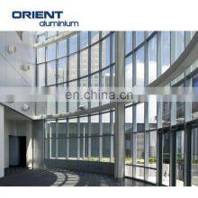 Modern Design Exterior Hidden Top Roof Glass Skylight Aluminium Curtain Walls thumbnail-4