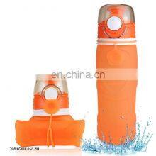 High Quality Silicone Foldable Water Bottle thumbnail-5