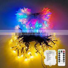 LAMHO Led Outdoor Waterproof Remote IP44 8 Functions Battery Fairy Warm White Decor Strings With Light thumbnail-5