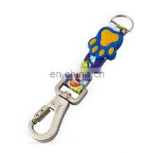 Top Sales Luxury Custom Blank Metal and Leather Car Keychain Key Holder for Men thumbnail-2