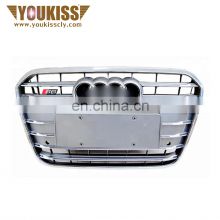 S6 STYLE FRONT GRILLE FOR AU-DI A6 C7 car grille