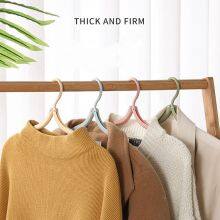 4 Colors to Choose From Convenient Travel Folding Children Adult Plastic Hangers thumbnail-4