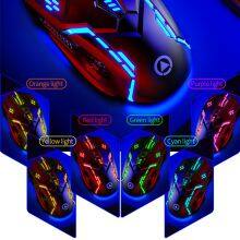 Hot Sale G5 Usb Gaming Mouse Wired Optical 6D Key Colorful Breathing Glow Hand Mouse thumbnail-4