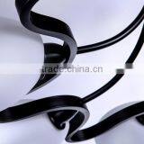 2016 New Black Wrought Iron Chandelier thumbnail-2