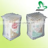 Customized inflatable column air bag for milk cans delivery