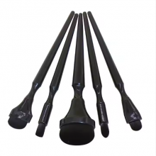 Super Professional Black 5pcs Kit of Makeup Brushes Cosmetiquera Maquillaje Brochas Nylon Hair Brush Beauty Set Personalized thumbnail-4