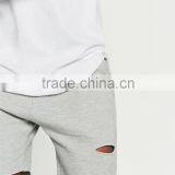 Stylish Custom French Terry Destroy Sweat Shorts For Men thumbnail-4