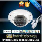 1/2.8" 2.0 Megapixels Dome Camera IP Sony IMX322 CMOS H.264 2.0MP HD IP Color IR Mini Dome CCTV Camera thumbnail-1