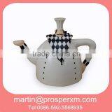 Cheap Chef Shape Ceramic Teapot Set