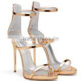 Three Straps Women Elegant Sandals Your Party Choose Shoes Heels Office Women Sandals thumbnail-2