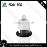 Red Color Clear Glass Cake Dome,Glass Cake Cover thumbnail-5