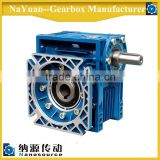 NRV F 040 7.5:1 FA flange solid input hollow output shaft electric motor speed reducer