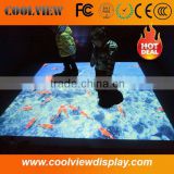 Interactive floor, interactive projection floor system used for advertising in shopping center
