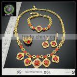 New Arrival 4pcs/set Gold Plated Jewelry Set for Woman in Zinc Alloy Jewelry Set BHK655 thumbnail-2