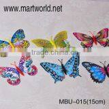 colorful artificial wedding butterfly decoration wedding for wedding &party&home wedding decoration (MBU-015)