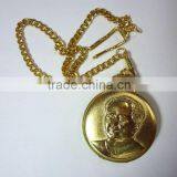 Cheap Pocket Watch is Made of Zinc Alloy,Customized is Available. thumbnail-1