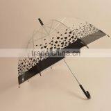 China Customized Material POE Apollo Umbrella With Plastic Handle Most Popular thumbnail-1