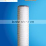 Micro paper pleated filter cartridge