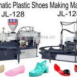 PVC/TPU /TPR Jelly / Crystal Shoe Injection Molding Machine JL-128