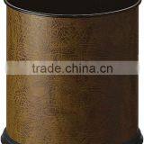 PVC Leather Cover Waste Bin/trash Bin,garbage Can thumbnail-1