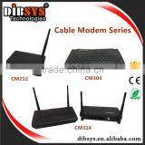 Dibsys 8x4 520 Mbps DOCSIS 3.0 Cable Modem With Wi-Fi Gigabit Router,multi-SSID for Digital Cable tv Operator thumbnail-1