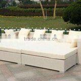 Aluminum Rattan Daybed Sofa thumbnail-2