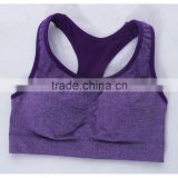 High quality quick dry sport bra women foam yoga bra