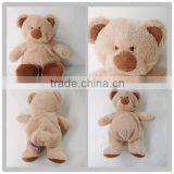 Cuddle CE EN71 Soft Plush Orange Teddy Bear thumbnail-5