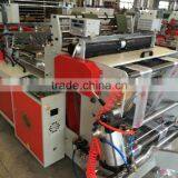 2 Lanes Bottom Sealing T-Shirt Bag Making Machine (Cold Cutting)