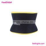 Black And Yellow Running Belt Waist Pack Embossing Waist Trimmer Belt thumbnail-1