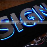 Shop Front Halo Lit LED Channel Letter Sign Board