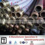 2"--6" HD Wire Braided Rubber Hose For Concrete Pump, Connect Forging End thumbnail-3