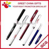 Promotional Table Ball Point Pen With Double Feet Stick on Desk Holder and String for Bank and Office thumbnail-5