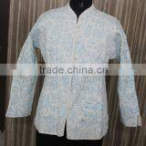 High Fashion Real For Women Vintage Afgani Cotton Kantha Work Jackets thumbnail-3