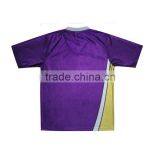 Wholesale 100%polyester Latest Design Short Sleeve Customized Sublimated Basketball Shooting Shirts thumbnail-2