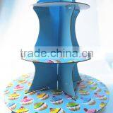35cm High Fantasy 3 Tier Cardboard Cupcake Stands thumbnail-2