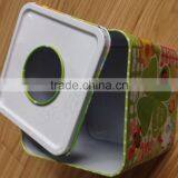 Cheap Price Container for Candy Tin Packing Box Square Tin Boxes