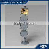 Floorstanding Metal Literature Stands