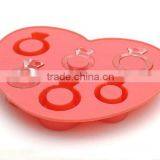 Diamond Ring Shape Silicone Chocolate Mould thumbnail-1