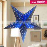 Wedding Decoration Home Decoration Handmade Shining Star Lamp Paper Star Lantern Glitter Star Lamp Led Decoration Light thumbnail-6
