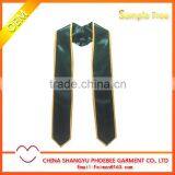Wholesale Plain Graduation Stole With Trim thumbnail-1