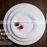 Porcelain Dinner White Round Flat Plate&dish for Wedding thumbnail-1