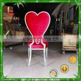 Comfortable Stainless Steel Legs Dining Chair Steel Banquet Chair thumbnail-5