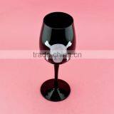High Quality Champang Wine Glass With Painting Hot Sale thumbnail-3