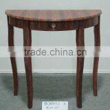 Simple Snakeskin Semicircle Desk thumbnail-1