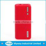 Bulk Items Wallet Style External Battery Charger / Mobile Battery Power Bank 5600mah for Custom Branding