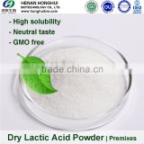 china factory supply dry lactic acid powder 55 and 60 percent