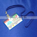 id badge business card holder Plastic Vertical Work Credit Card Holders